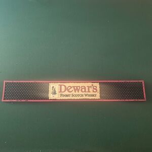 Dewar’s Scotch Whiskey Bar Mat